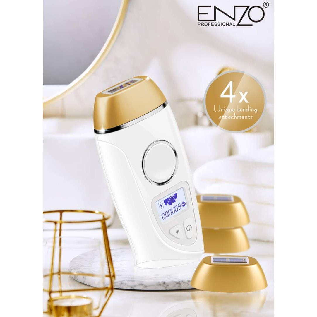 ENZO Epilateur Lazer ICE T7 – Professional Laser Hair Removal Device-Intl Version