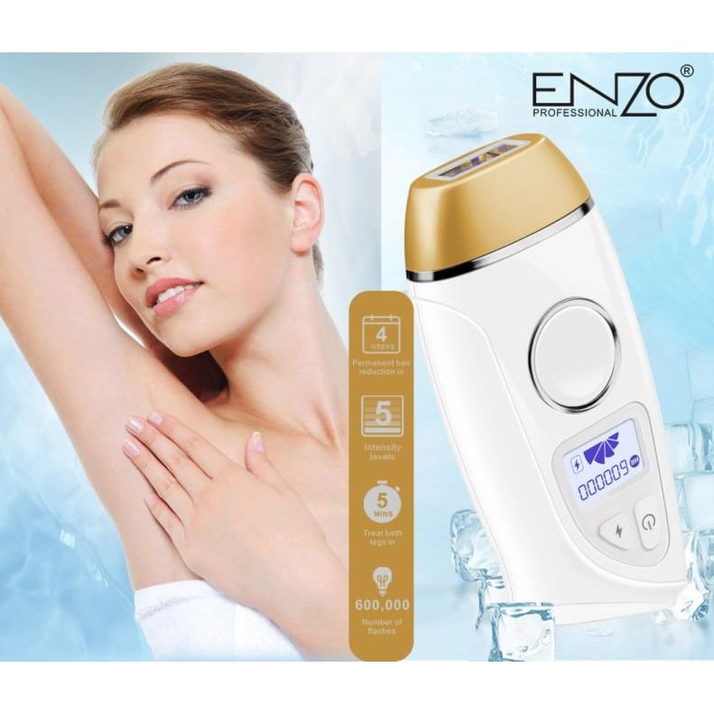 ENZO Epilateur Lazer ICE T7 – Professional Laser Hair Removal Device-Intl Version