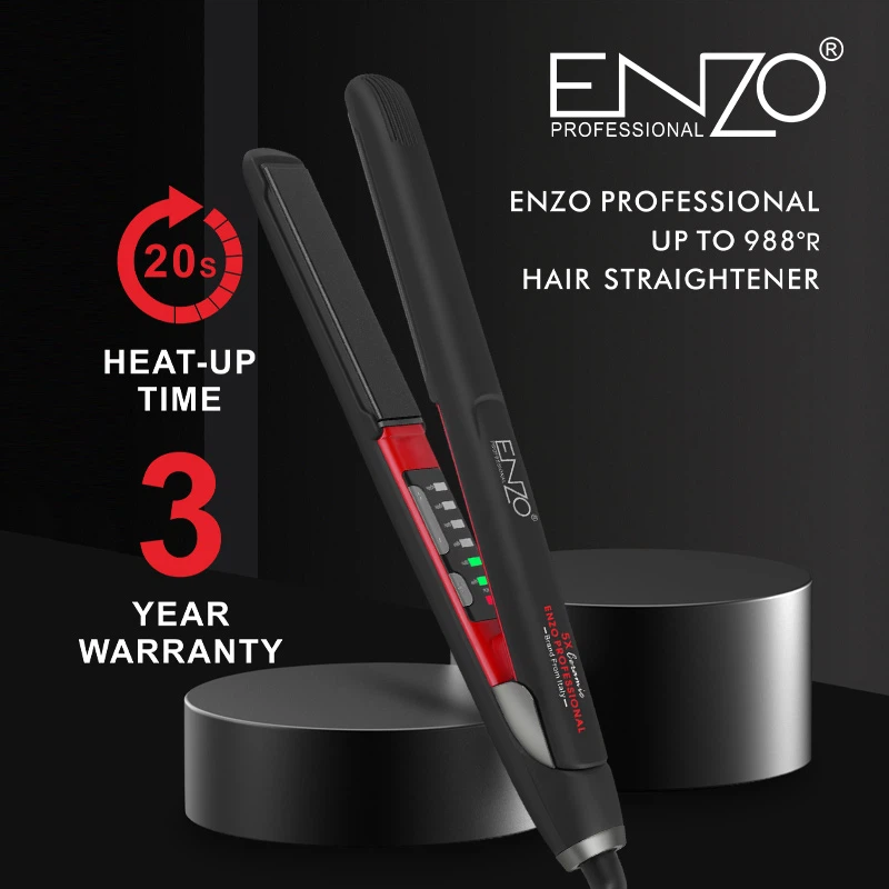 ENZO EN-5183 Professional Salon Straightener  - International Version