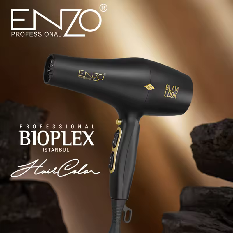 ENZO EN-6007 2000W Professional Blow Dryer - International Version