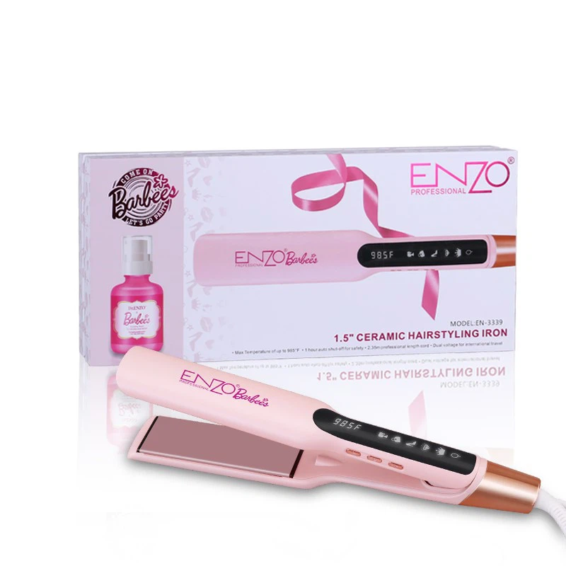 ENZO EN-3339 CERAMIC STRAIGHTENER WITH FREE SERUM - Intl Version