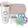 Braun SES 9897 GS,Braun Silk-epil 9 SensoSmart SES 9897 GS Wet & Dry epilator rose gold - 4-in-1 epilation,