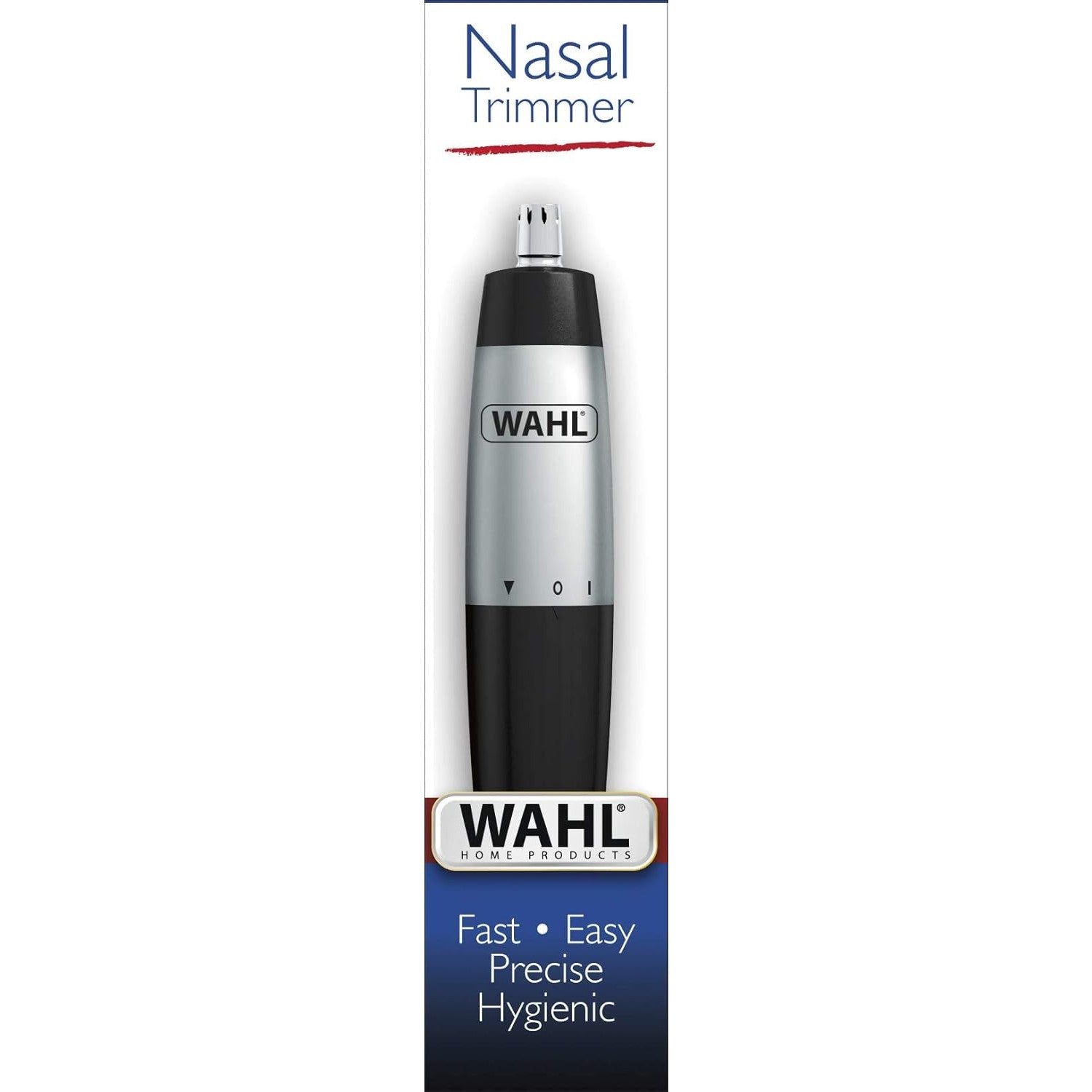 Wahl Nasal Trimmer, Detachable Attachment, Easy Cleaning, Cordless Trimmer, Blade Guard, Aa Battery Included, 05642-135