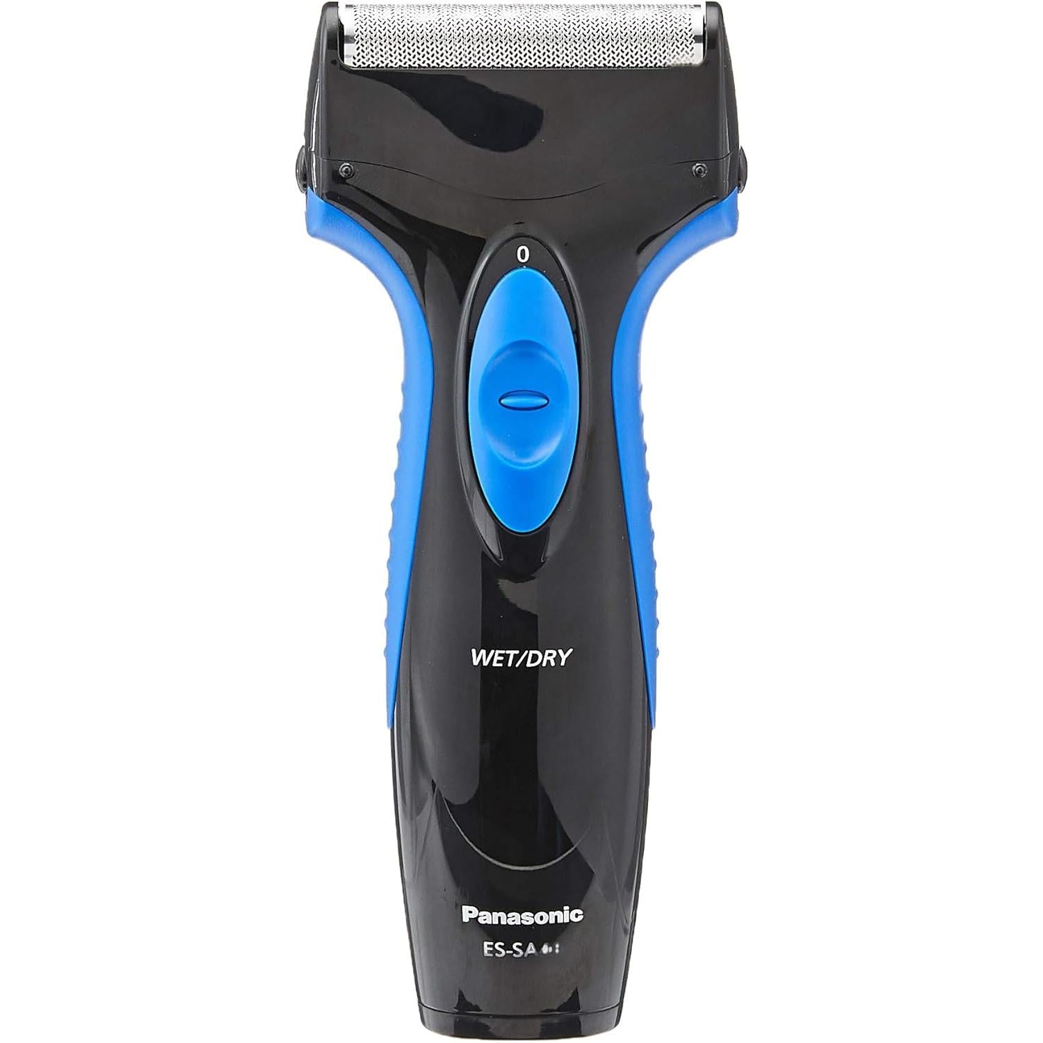 Panasonic ES-SA40K Pro Curve Wet & Dry Shaver, Black/Blue (Pack of 1)