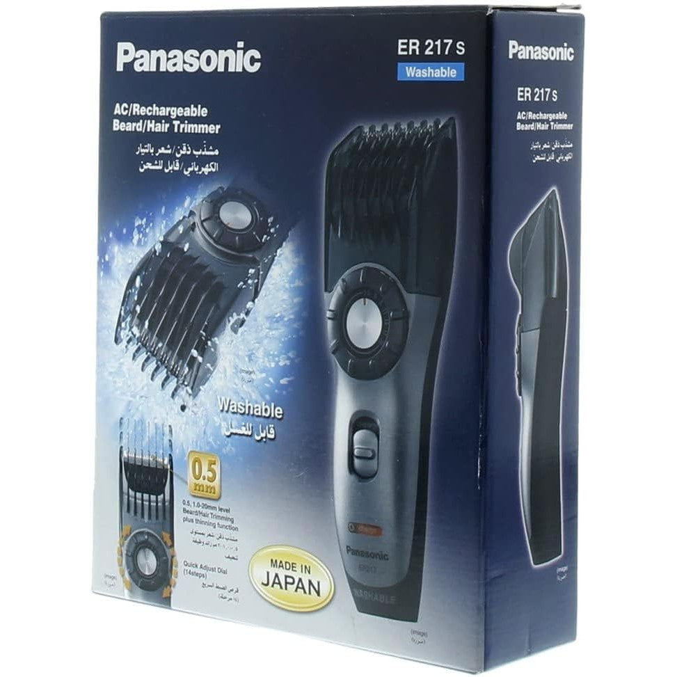 Panasonic Er217S Ac Recharge Washable Beard Trimmer Made In Japan