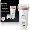 Braun Epilator Silk-Épil 9 9-720, Facial Hair Removal For Women,