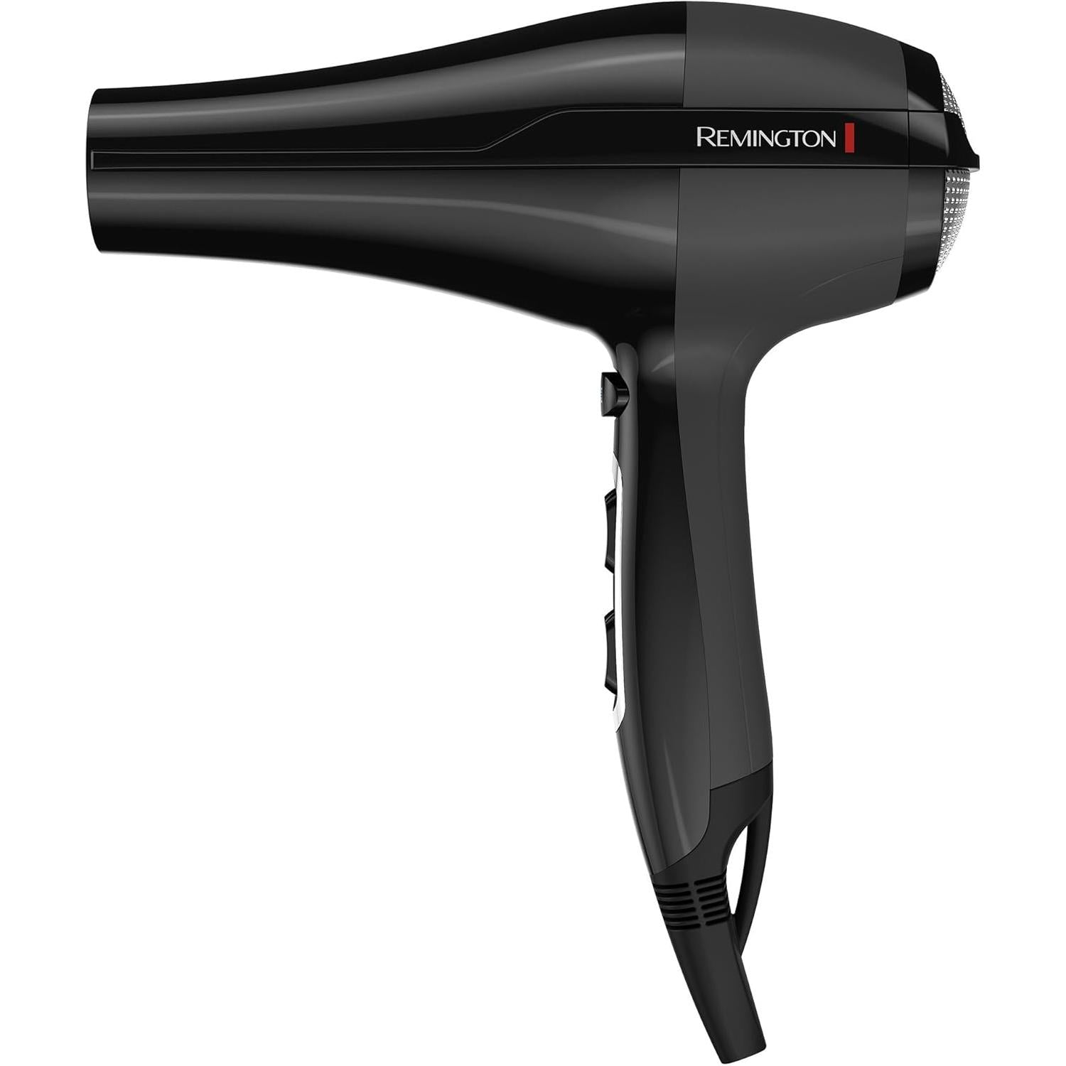 Remington Pro-Air AC5999 Ion Hair Dryer 2300 Watt Powerful AC Motor Two Styling Nozzles Diffuser Black