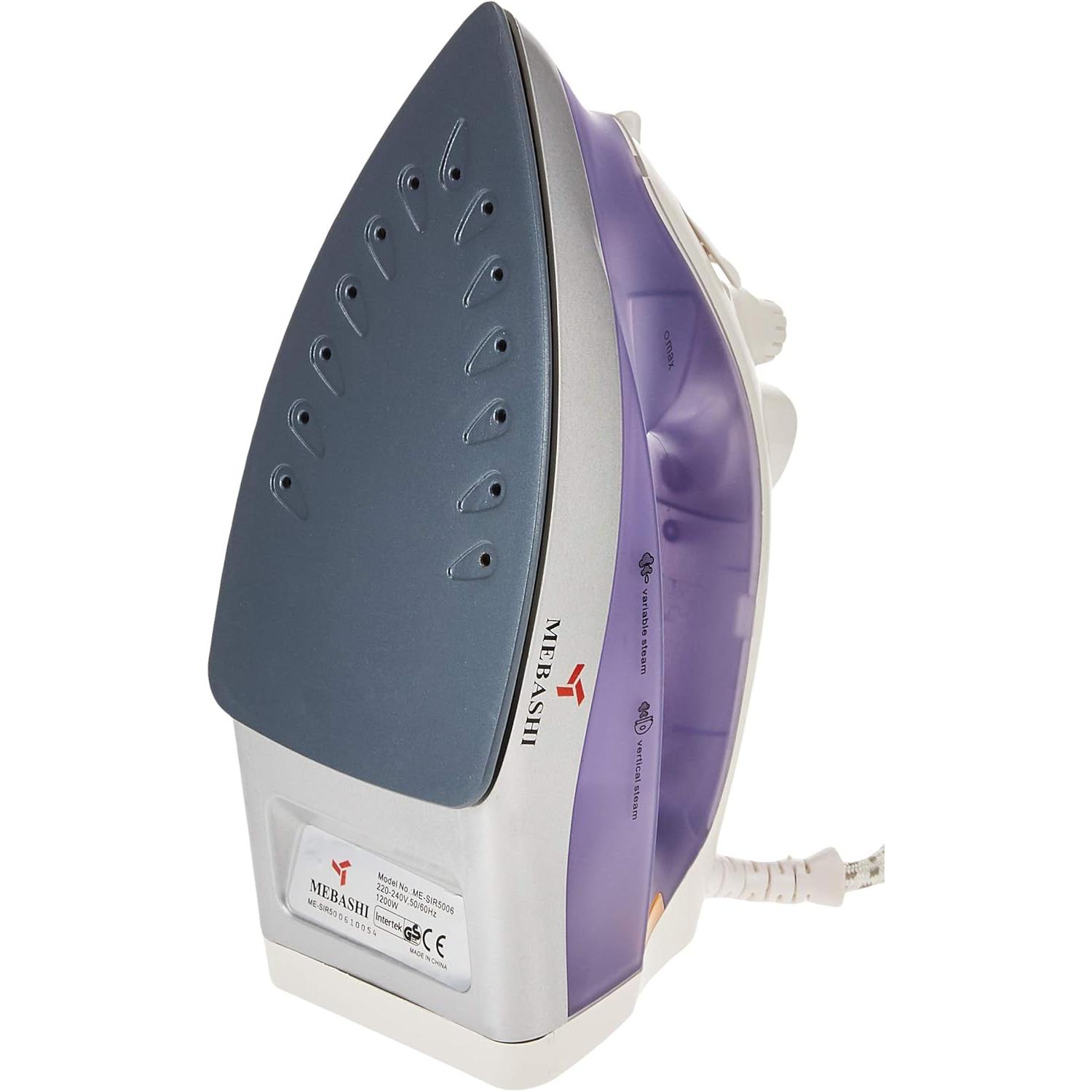 Mebashi Mesir5006 Steam Iron"Min 1 year manufacturer warranty"