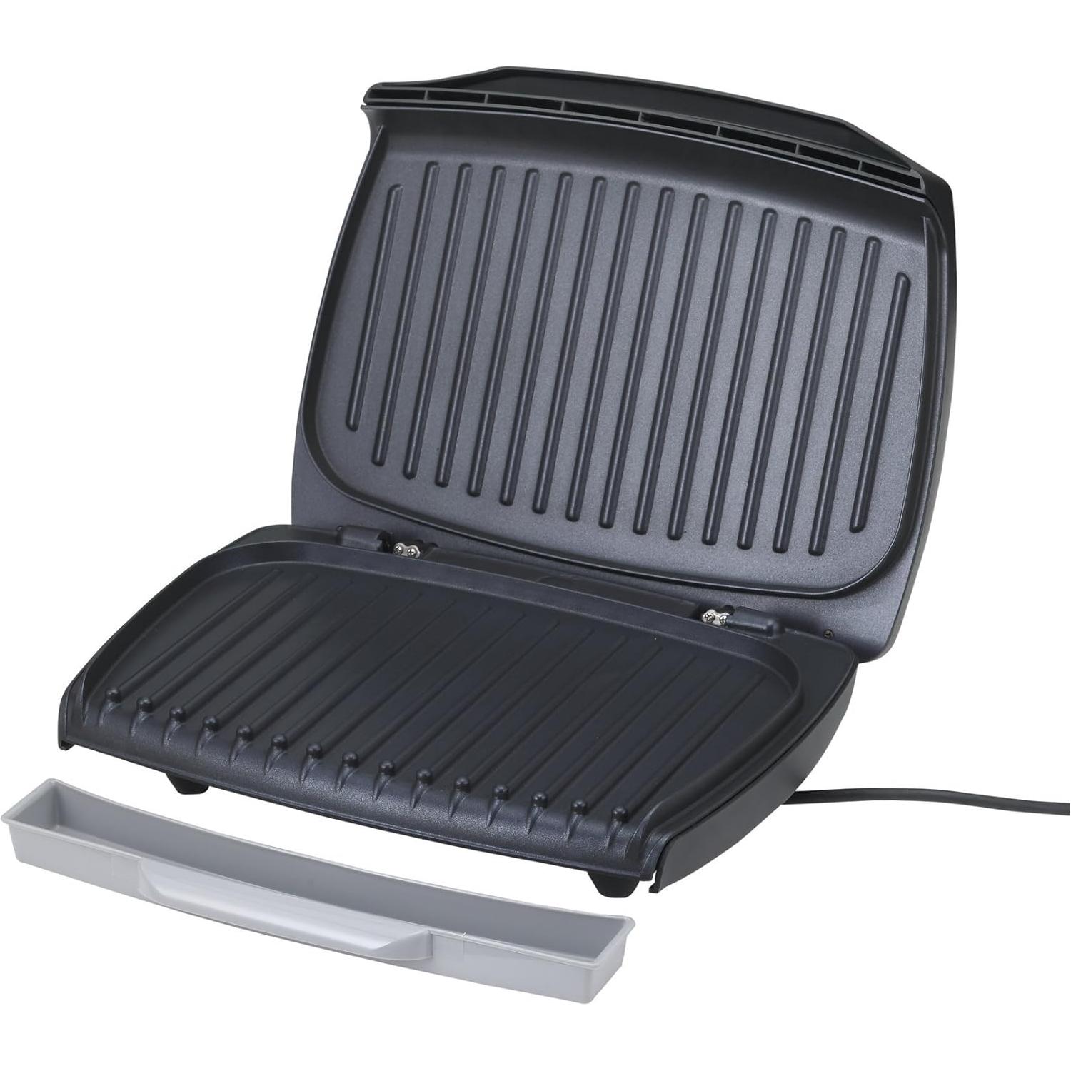 Black+Decker Contact Grill Waffle Maker - 1750 W, Black, GM1750-B5