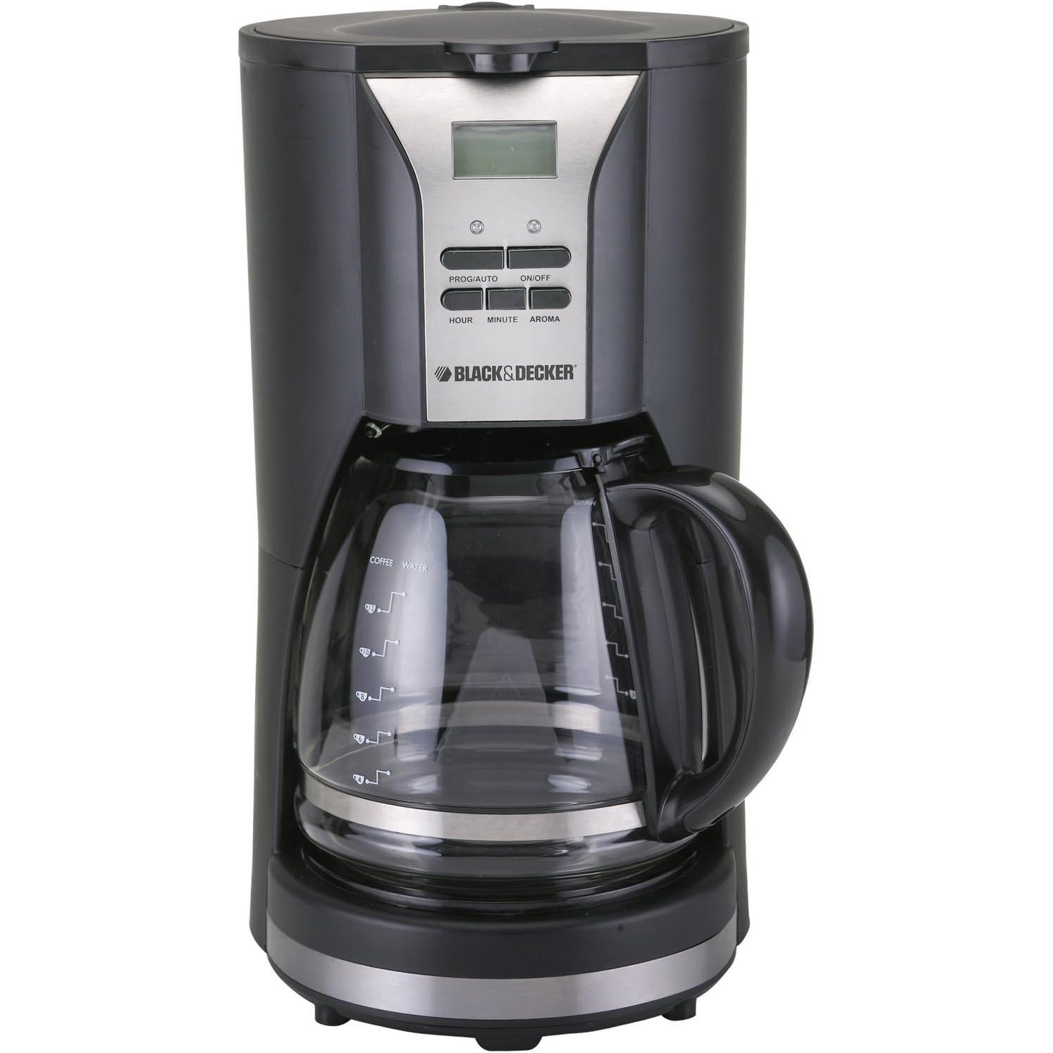 Black+Decker 12 Cup Coffee Maker, DCM90-B5