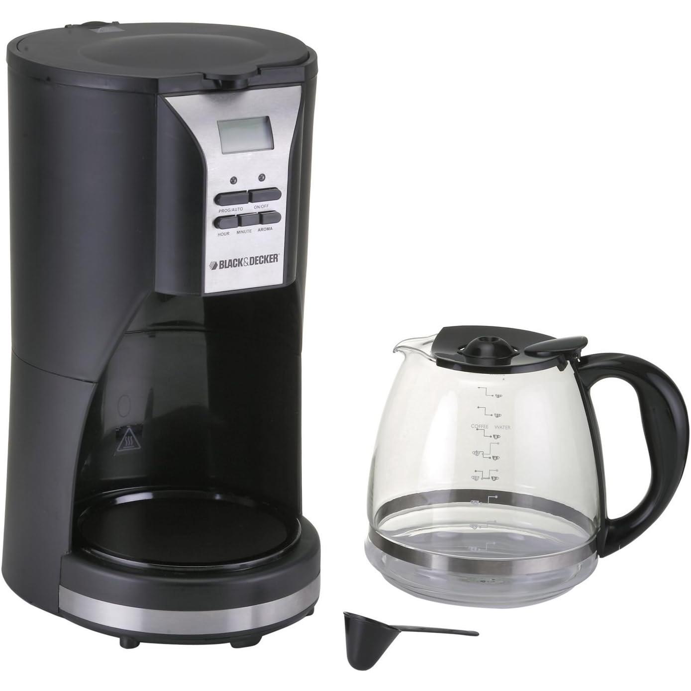 Black+Decker 12 Cup Coffee Maker, DCM90-B5