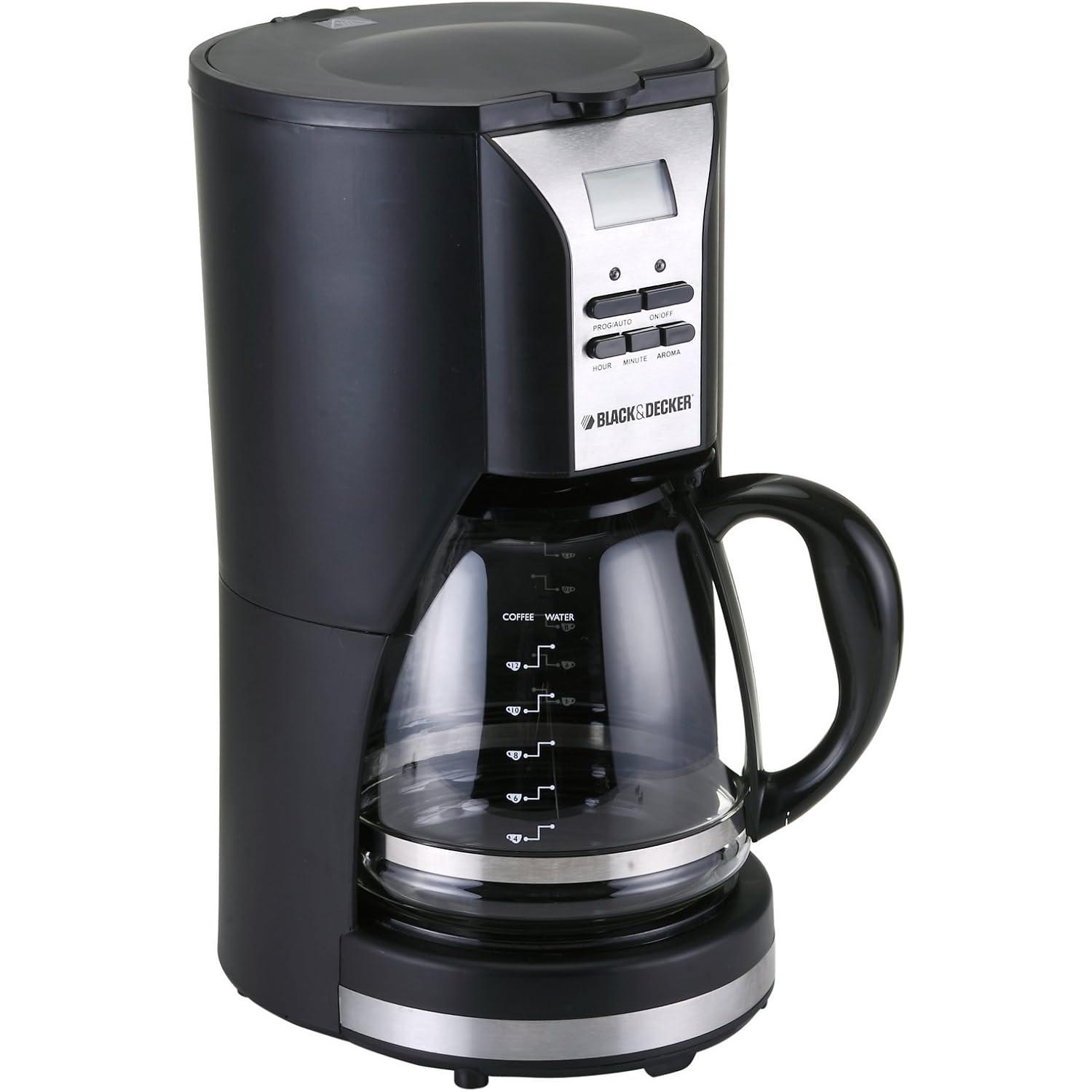 Black+Decker 12 Cup Coffee Maker, DCM90-B5