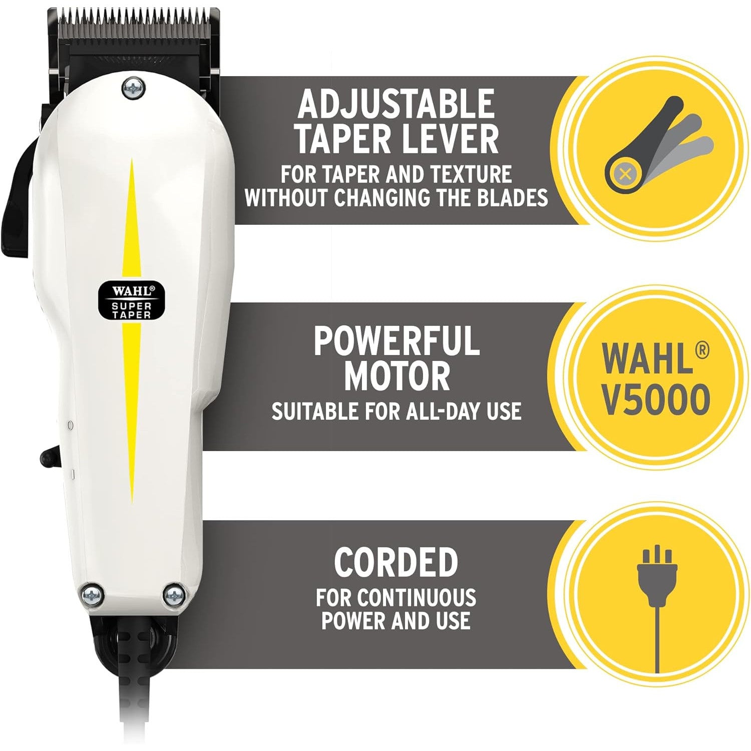 Wahl Super Taper Hair Clipper 8467