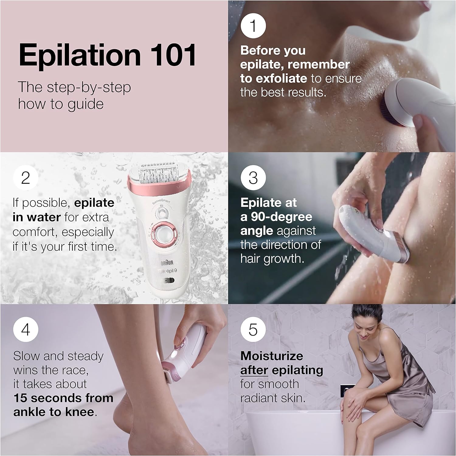 Braun Epilator Silk-Épil 9 9-720, Facial Hair Removal For Women,