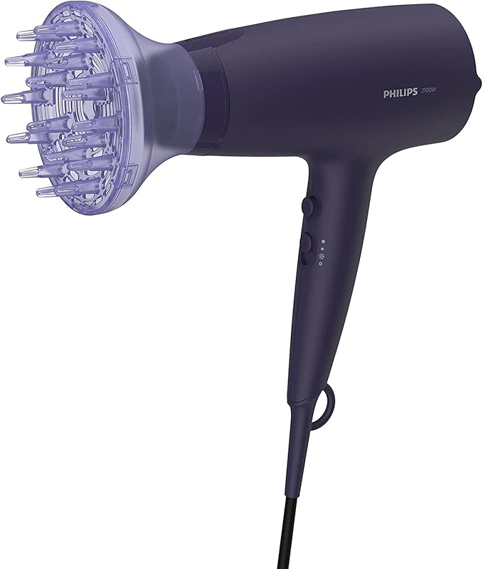 Philips Bhd360, 3000 Series Hair Dryer, Black