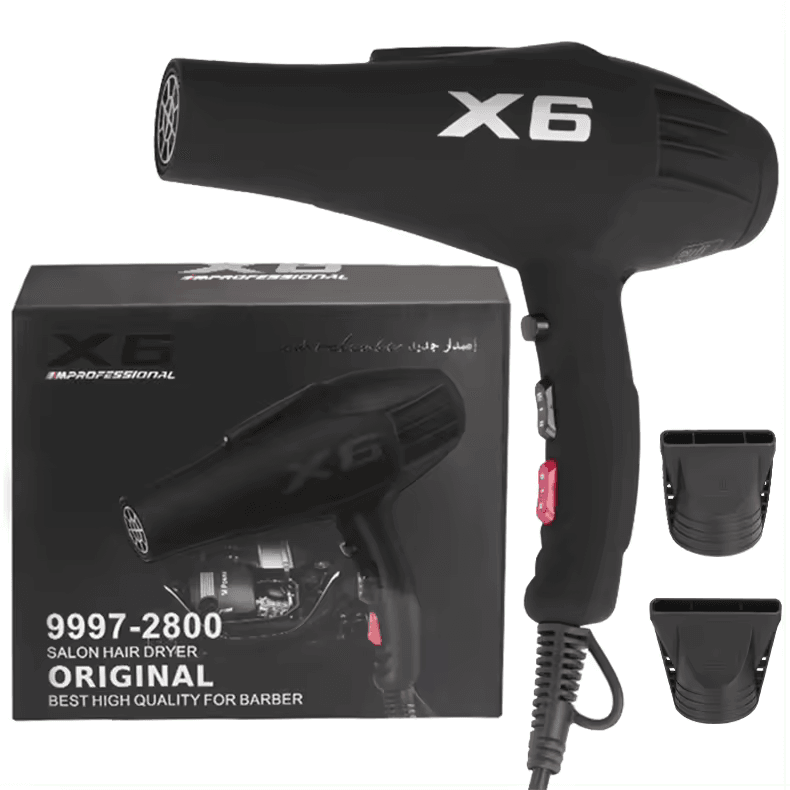 ENZO EN-X6 Salon High-Power Hair Blow Dryer – 2500W -Intl Version