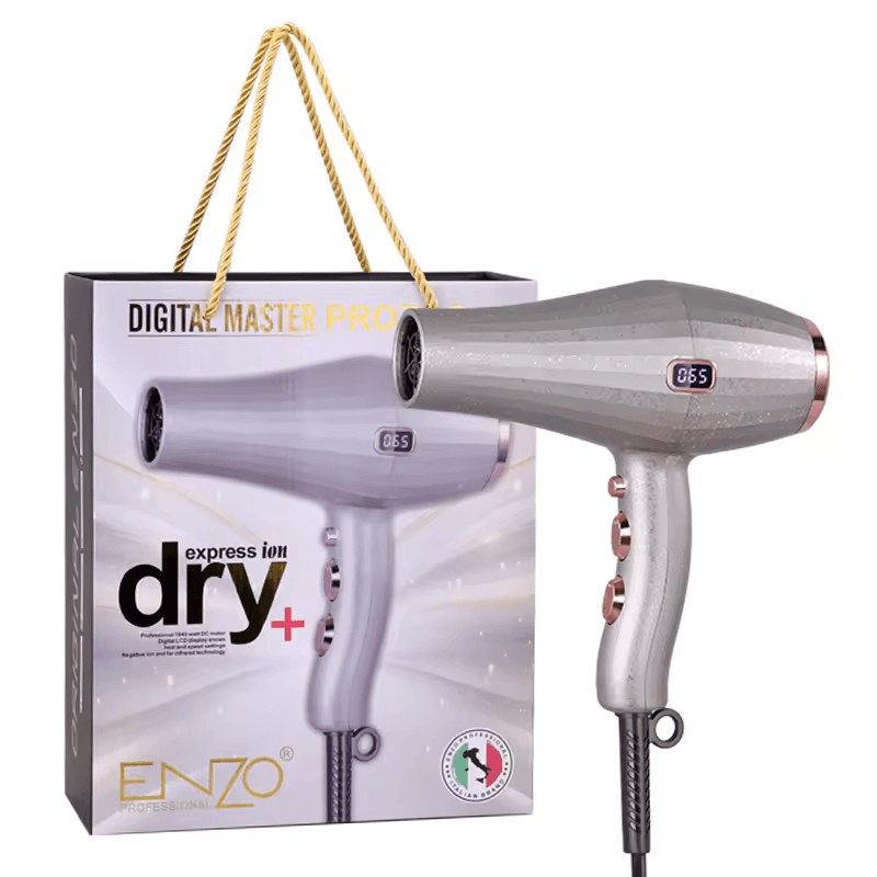 ENZO EN-6050 Fast-Drying Negative Ion Hair Dryer - Intl Version