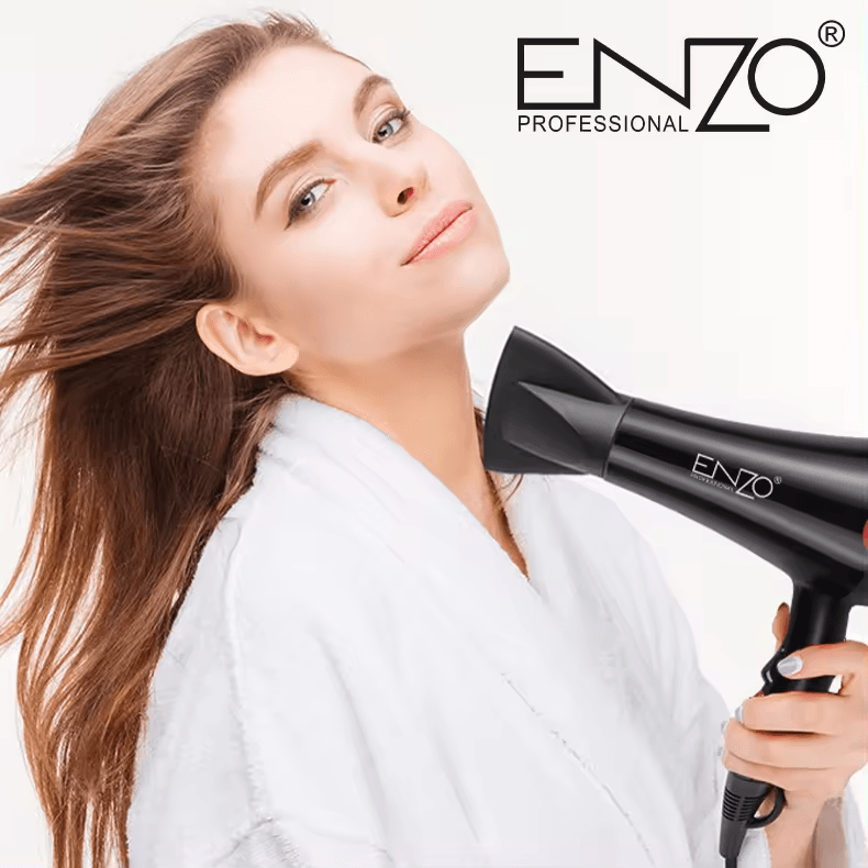 ENZO EN-6114 Professional Hair Dryer – 2200W-Intl Version