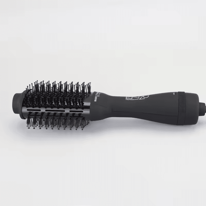 ENZO EN-6215 ENZO Round Blow Hair Brush – 2-in-1 Hair Dryer Brush, 1500W -Intl Version