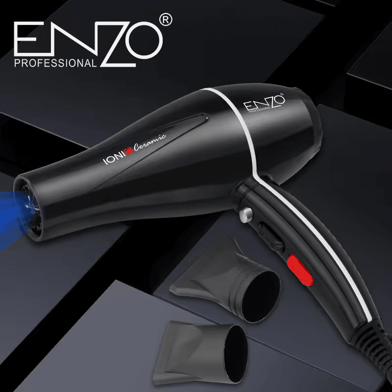 ENZO EN-111B Professional Hair Dryer – 2000W -Intl Version