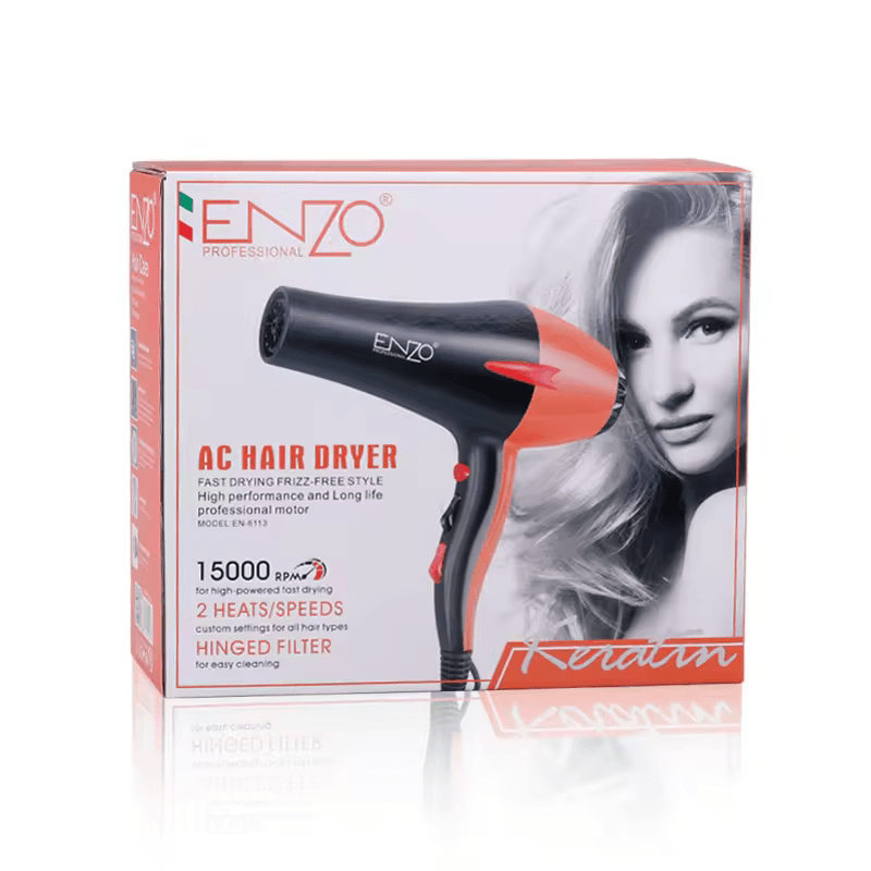 ENZO EN-6113 5500W Professional Hair Dryer-Intl Version