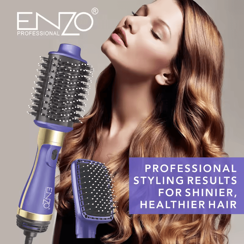 ENZO EN-4128 Professional 2-in-1 Hair Dryer and Styler - Intll Version