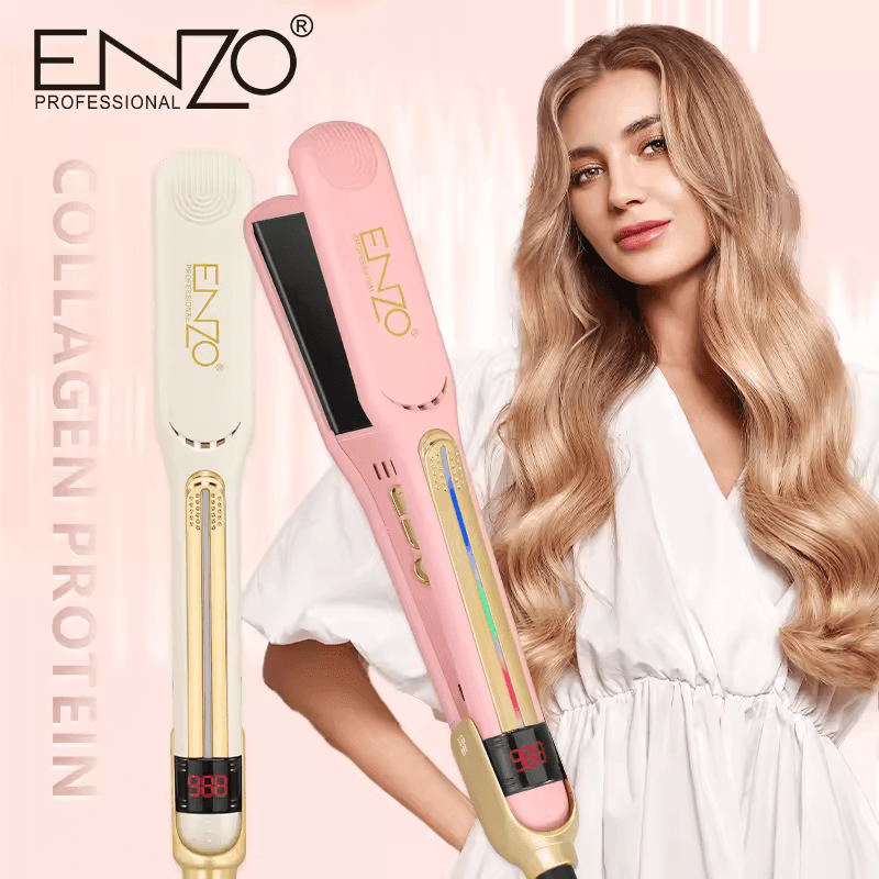 ENZO EN-2401 Hot Selling MCH Heater Brazilian Hair Straightener – Intl Version