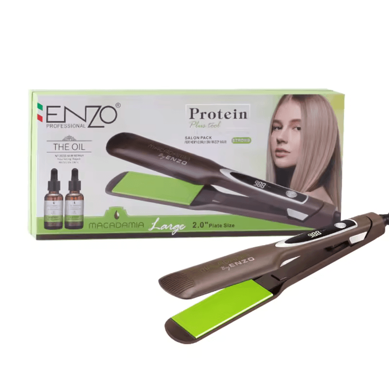 ENZO EN-3991L Professional Ceramic Hair Straightener –Intl Version