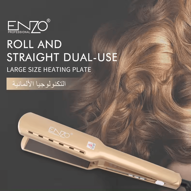 ENZO EN-3337 Professional Hair Straightener- Intl Version