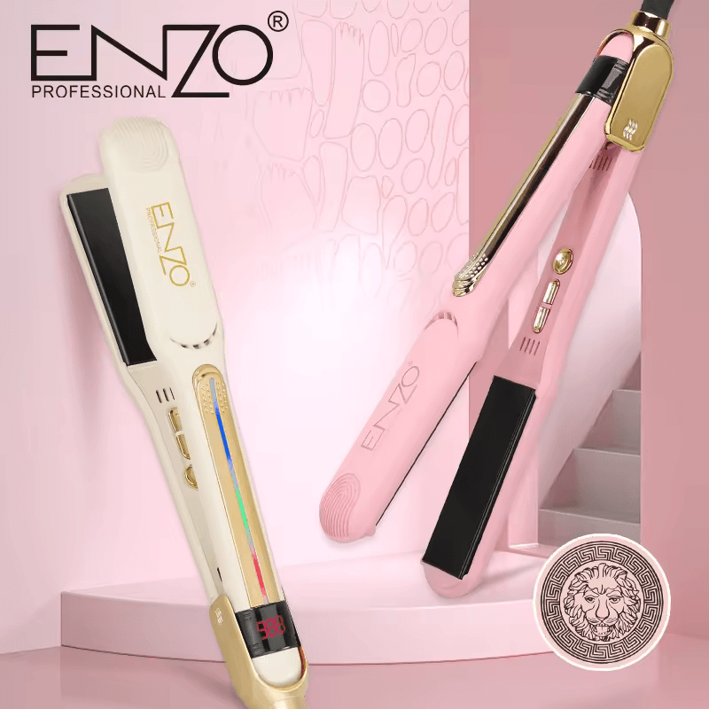 ENZO EN-2401 Hot Selling MCH Heater Brazilian Hair Straightener – Intl Version