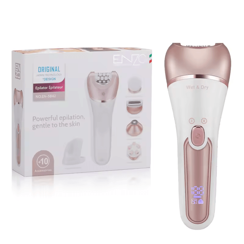 ENZO EN-5842 10-in-1 Epilator for Women  - Intl Version