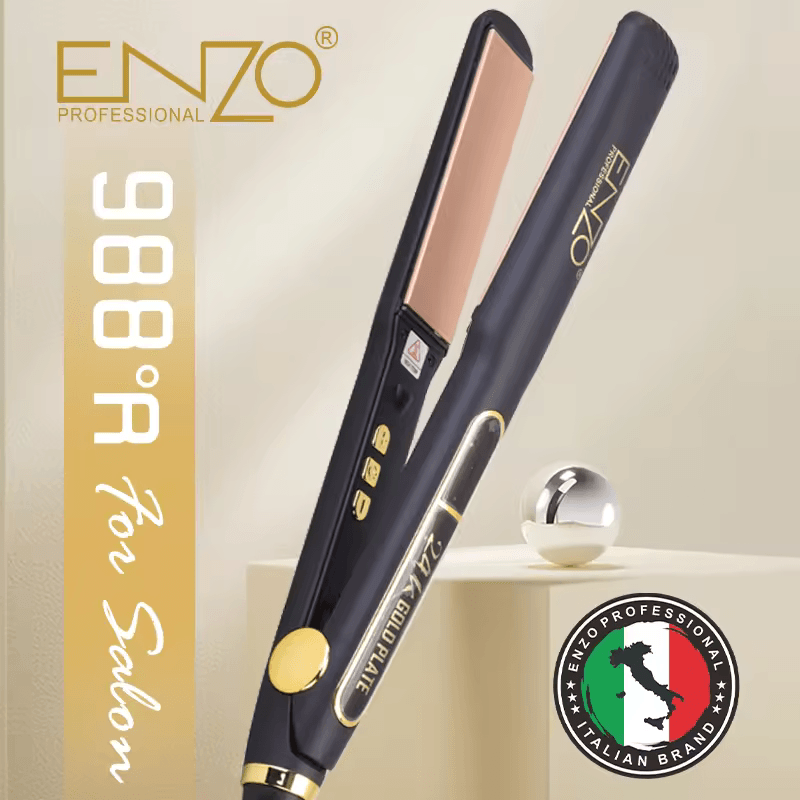 ENZO EN-5182 ENZO Professional Ceramic Hair Iron Straightener - Intl Version