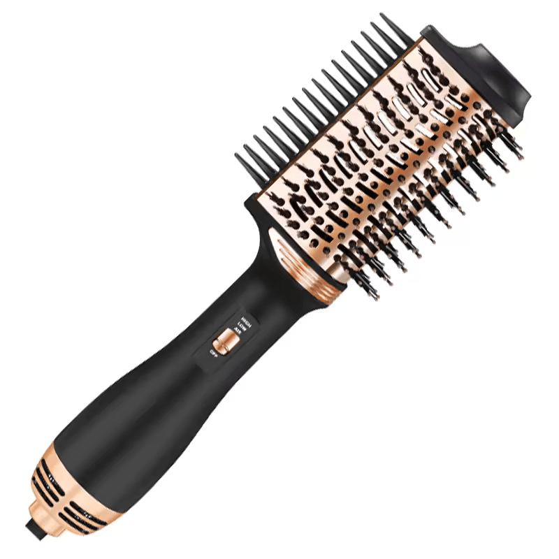 ENZO EN-4130  Hot Air Brush Styler  2-in-1 Blow Dryer and Brush, 1200W,-Intl Version