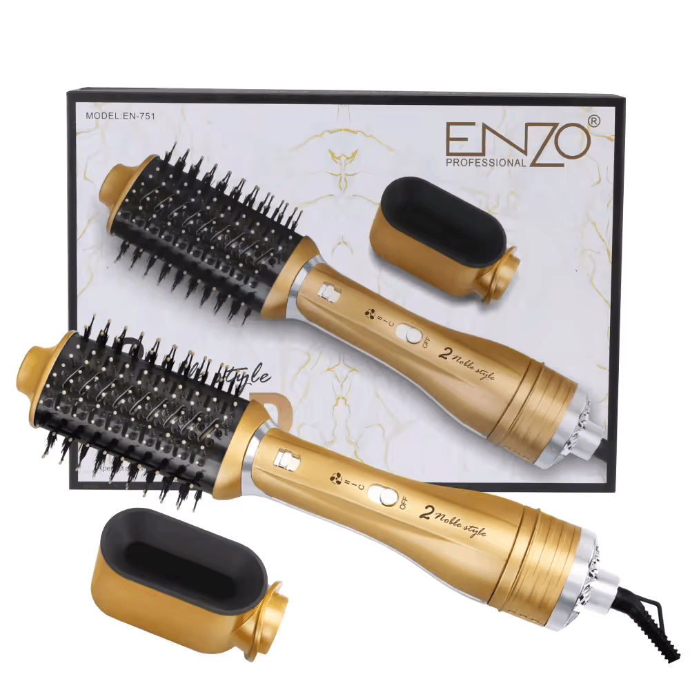 ENZO EN-751  2-in-1  Blow Dryer and Styling Brush –Intl Version