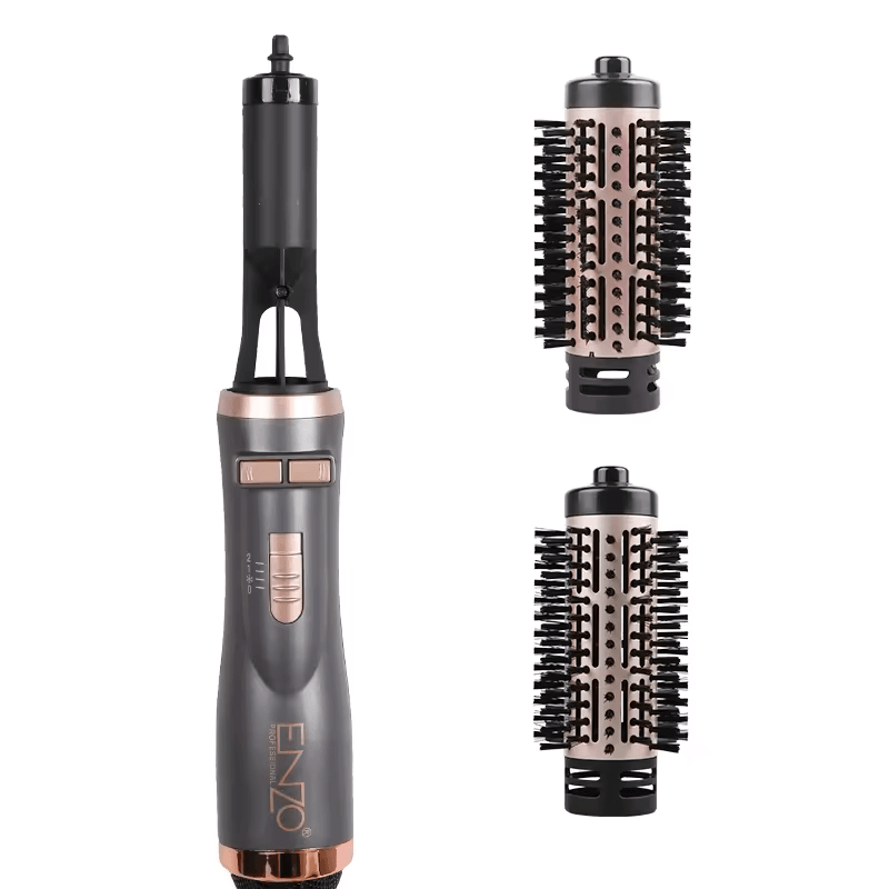 "ENZO EN-742  1500W  – 2-in-1 Blow Dryer and Styling Brush-Intl Version