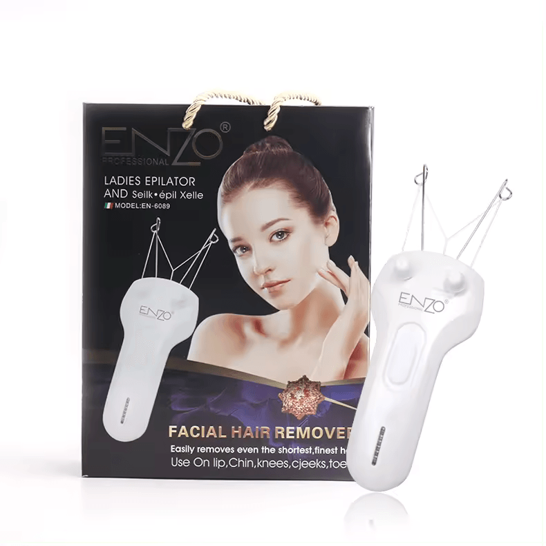 ENZO EN-6089 Electric Cotton Thread Body & Facial Hair Removal-Intl Version