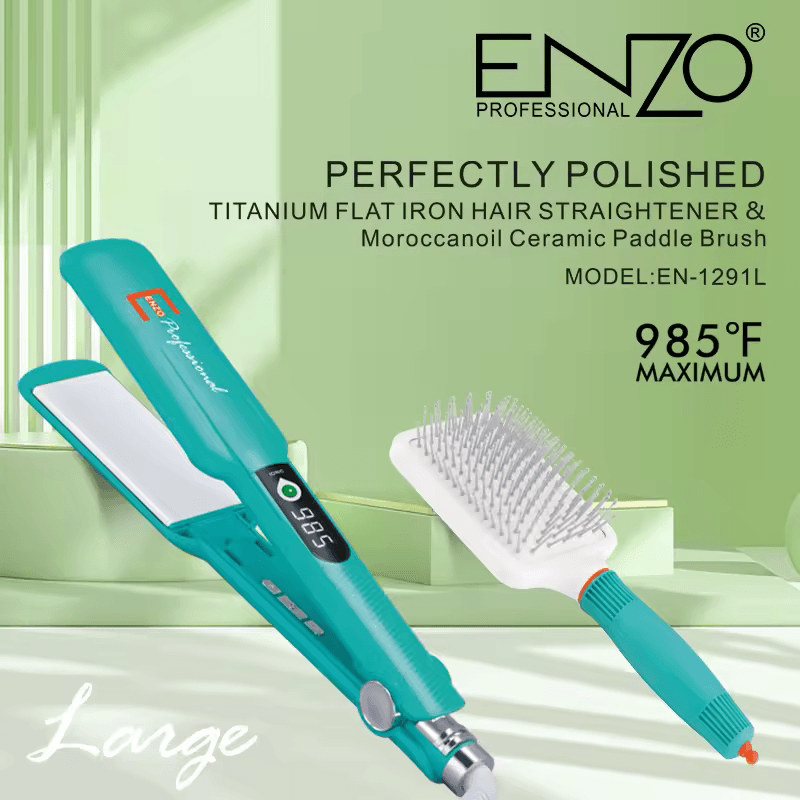 ENZO EN-1291L Hot Comb Straightener – Intl Version.