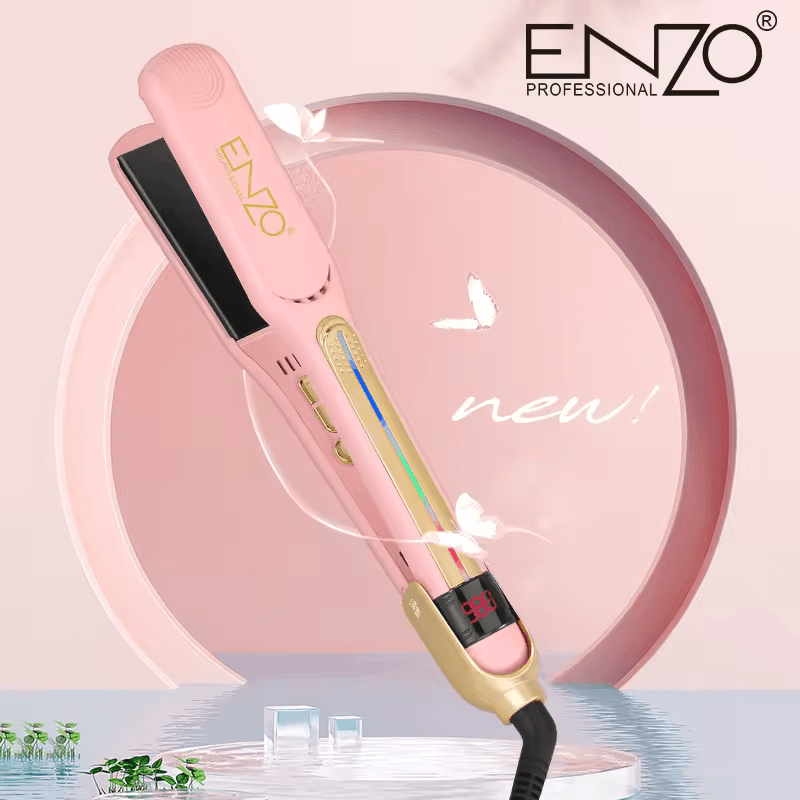 ENZO EN-2401 Hot Selling MCH Heater Brazilian Hair Straightener – Intl Version