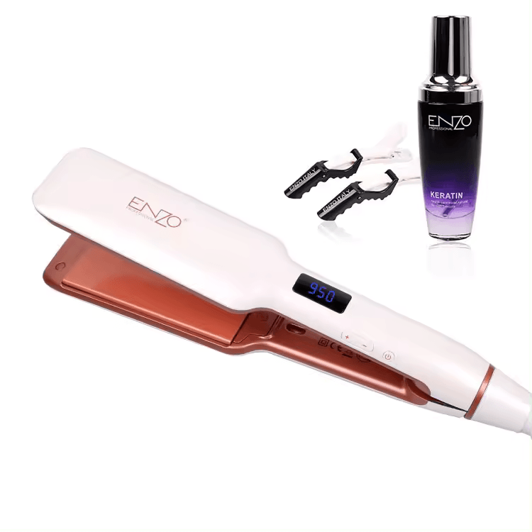 ENZO EN-3888S Professional Hair Straightener- Intl Version